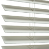 2" White Faux Wood Cordless Blinds - Image 3